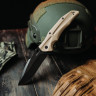 Нож складной MR BLADE HT-2 (D2 BSW, G10 Tan) MB047-TN